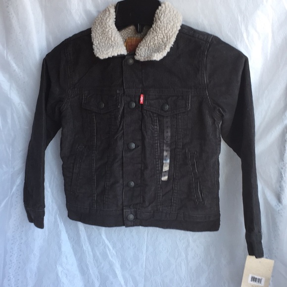 COPY - Levi’s black corduroy jacket - Picture 1 of 8